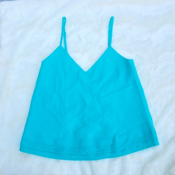 Aritzia Talula turquoise tank - Picture 1 of 5